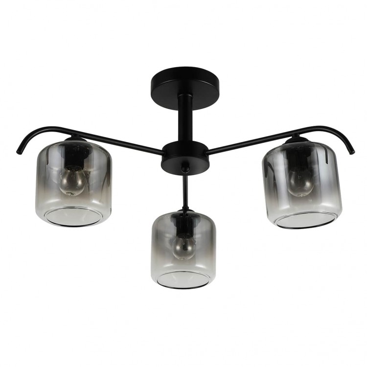 Накладний світильник Ardero BL1930-1 ORLANDO під лампу чорний 100200 Накладний світильник Ardero BL1930-1 ORLANDO під лампу чорний 100200