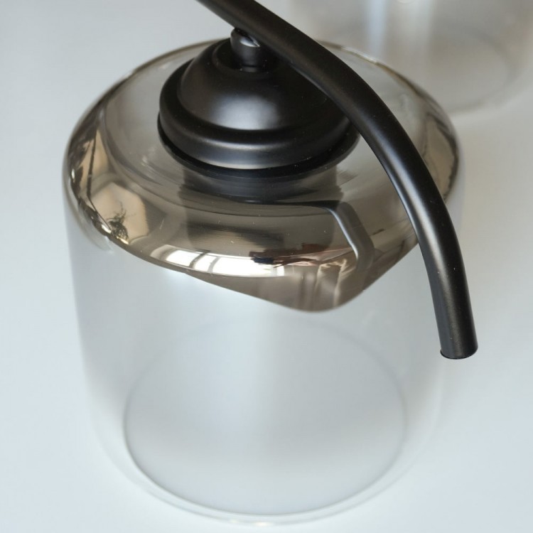 Накладний світильник Ardero BL1930-1 ORLANDO під лампу чорний 100202 Накладний світильник Ardero BL1930-1 ORLANDO під лампу чорний 100202