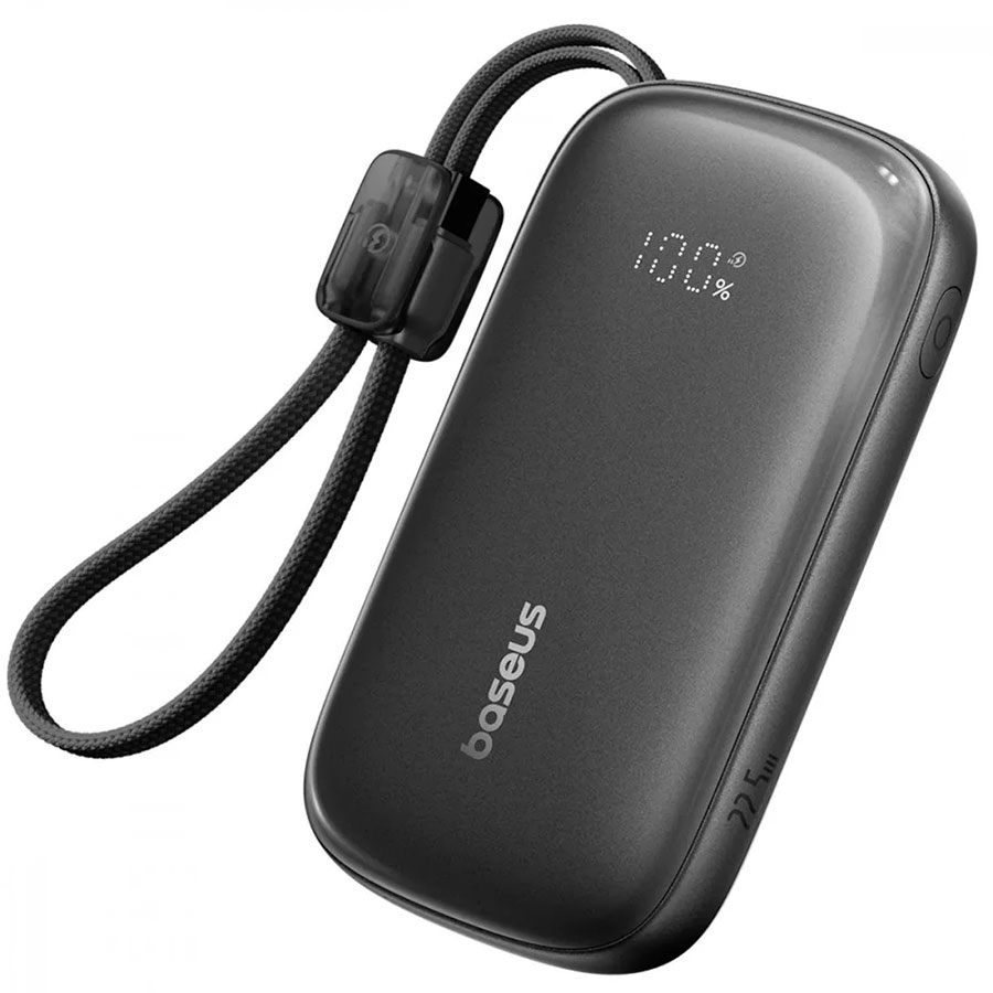 Павербанк 22.5W 10000mAh чорний Baseus EnerFill Qpow 3 Ultra