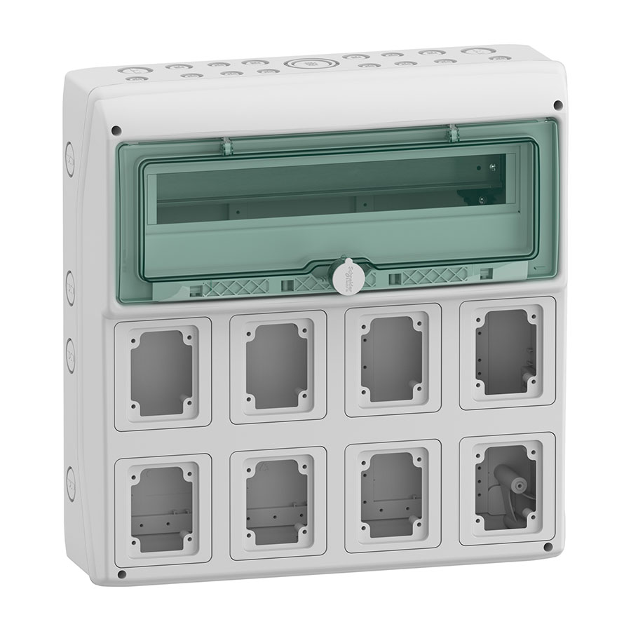 Корпус Kaedra IP65 18мод.+8отв.