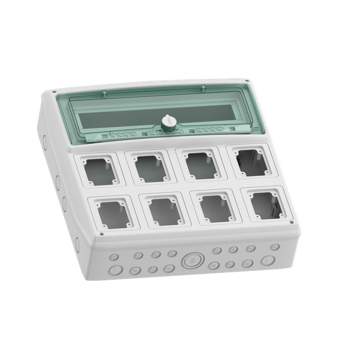 Корпус Kaedra IP65 18мод.+8отв.