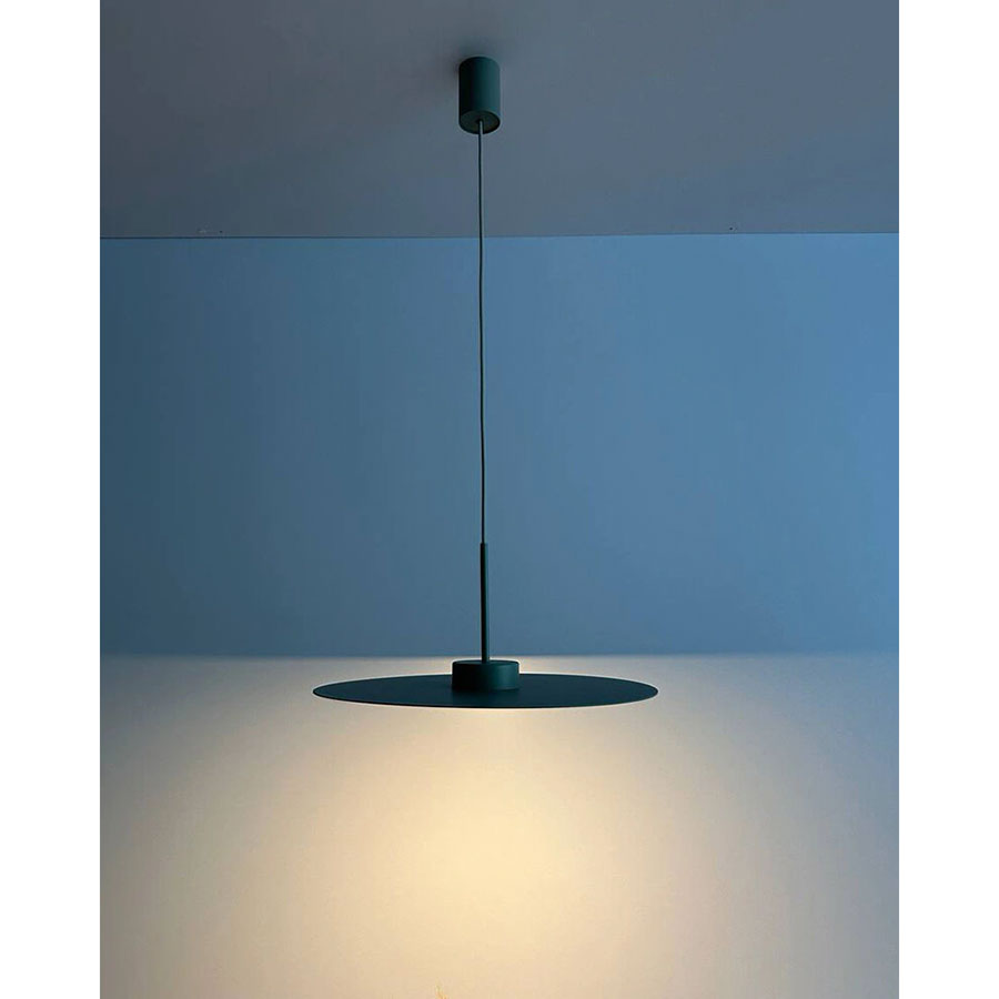 Підвісний світильник, люстра Nowodvorski 11413 Simone GX53 1x12W IP20 сіро-зелений