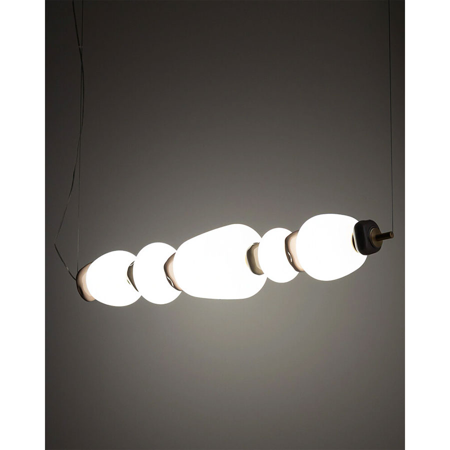 Підвісний світильник, люстра Nowodvorski 11699 Ceramic Horizontal LED 1x26W 3000K 2000Lm IP20 білий