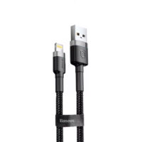 Кабель USB to Lightning 2A 3m сірий/чорний Cafule Lightning Cable Зарядний пристрій EVEUS Type-2 PRO 11кВт 3х16А 380В