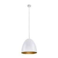 10323 Світильник підвіс Nowodvorski EGG WHITE/COPPER M PL