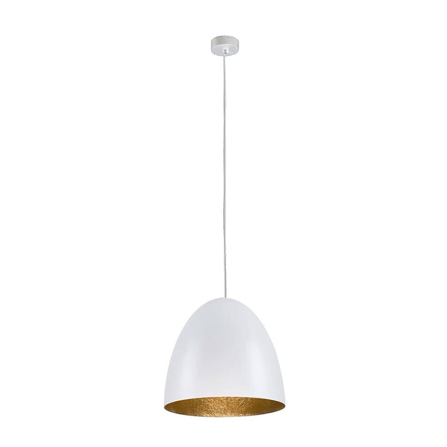 9021 Світильник підвіс Nowodvorski EGG WHITE M PL