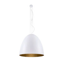 10323 Світильник підвіс Nowodvorski EGG WHITE/COPPER M PL