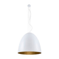 10323 Світильник підвіс Nowodvorski EGG WHITE/COPPER M PL