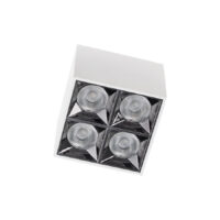 10065 Світильник Nowodvorski MIDI LED BLACK 20W 4000K RECESSED CN