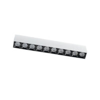 10065 Світильник Nowodvorski MIDI LED BLACK 20W 4000K RECESSED CN