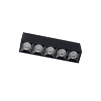 10065 Світильник Nowodvorski MIDI LED BLACK 20W 4000K RECESSED CN