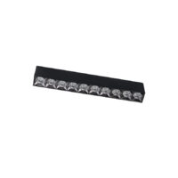 10065 Світильник Nowodvorski MIDI LED BLACK 20W 4000K RECESSED CN