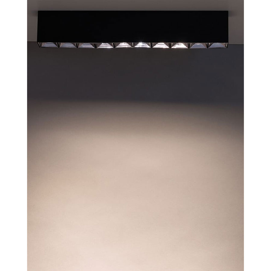 10060 Світильник Nowodvorski MIDI LED BLACK 40W 4000K CN