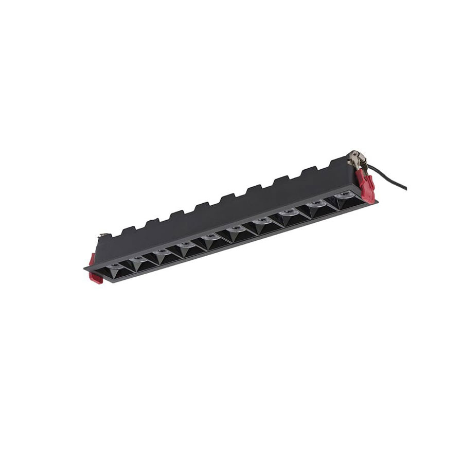 10063 Світильник Nowodvorski MIDI LED BLACK 40W 3000K RECESSED CN