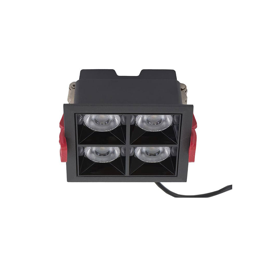 10064 Світильник Nowodvorski MIDI LED BLACK 16W 4000K RECESSED CN