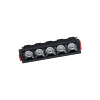 10065 Світильник Nowodvorski MIDI LED BLACK 20W 4000K RECESSED CN