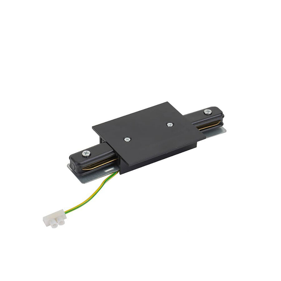 10228 З’єднувач Nowodvorski PROFILE RECESSED POWER STRAIGHT CONNECTOR BLACK CN