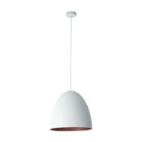 10323 Світильник підвіс Nowodvorski EGG WHITE/COPPER M PL