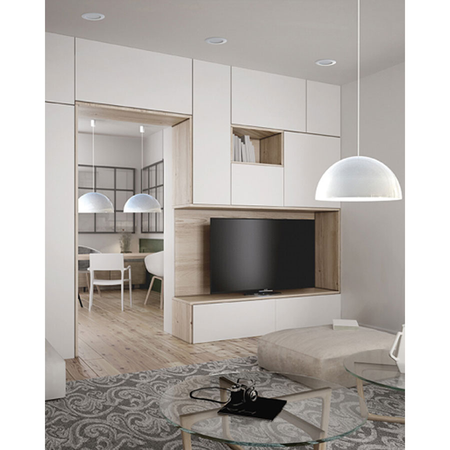 10535 Світильник вбудований Nowodvorski MYKONOS LED 6W, 3000K, WH CN