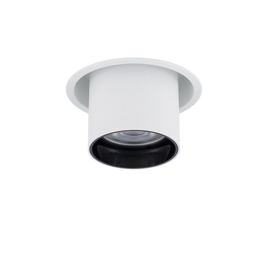 10796 Світильник вбудований Nowodvorski MONO SLIDE WHITE/WHITE/BLACK PL