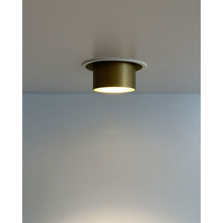 10798 Світильник вбудований Nowodvorski MONO SLIDE WHITE/GOLD PL