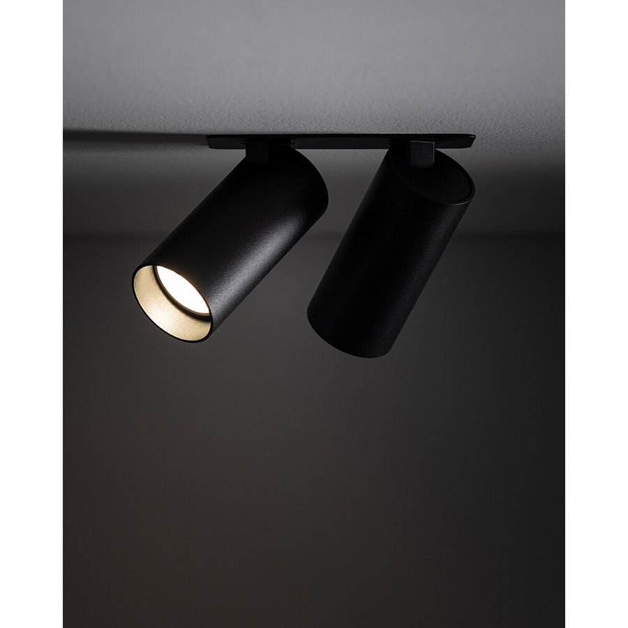 11442 Світильник врізний Nowodvorski FOURTY SURFACE II BLACK PL