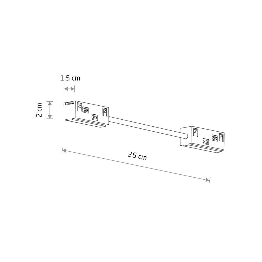 11617 З’єднувач кутовий провідний Nowodvorski LVM CORNER CONDUCTIVE MODULE WHITE CN