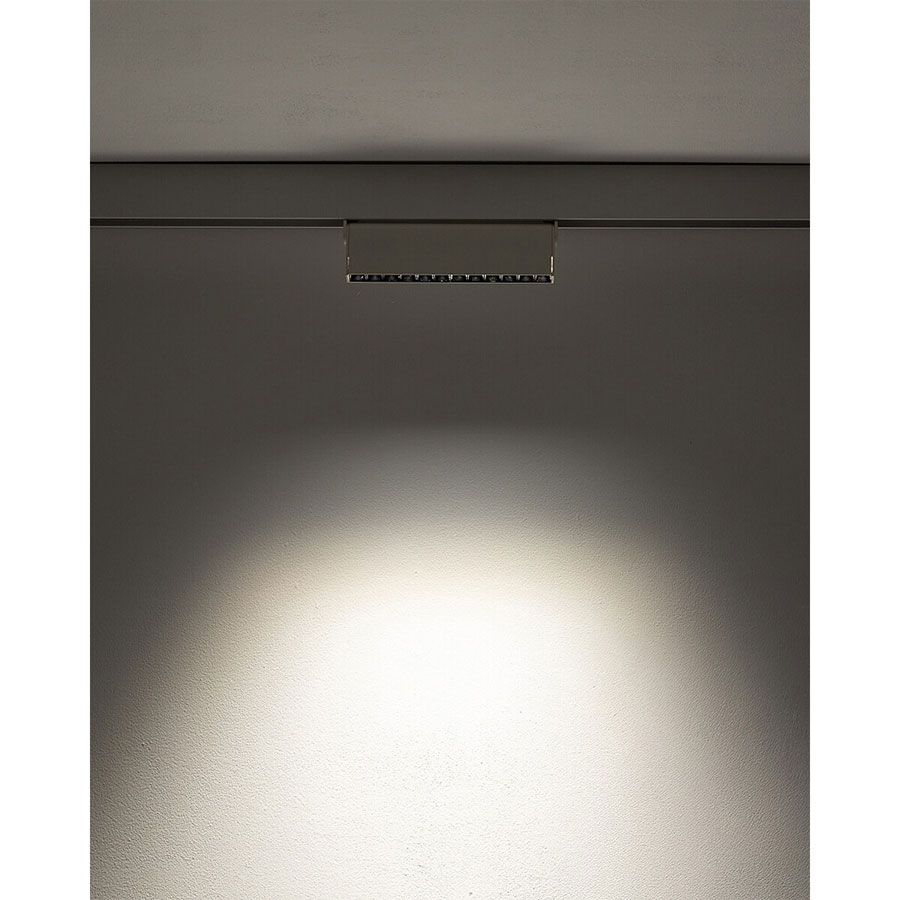 11634 Магнітний трековий світильник Nowodvorski LVM FOCUS OUT LED 9W 3000K WHITE CN