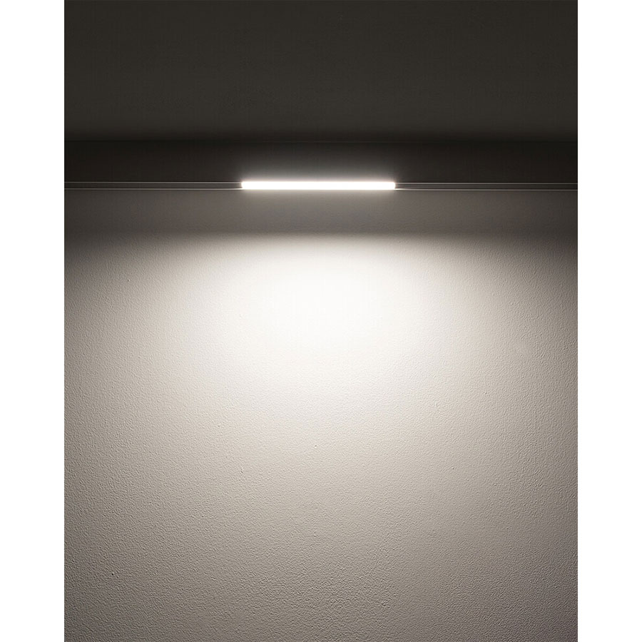 11638 Магнітний трековий світильник Nowodvorski LVM LINE LED 9W 3000K WHITE CN