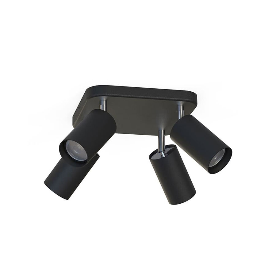 6022 Світильник Nowodvorski EYE SPOT BLACK IV PL