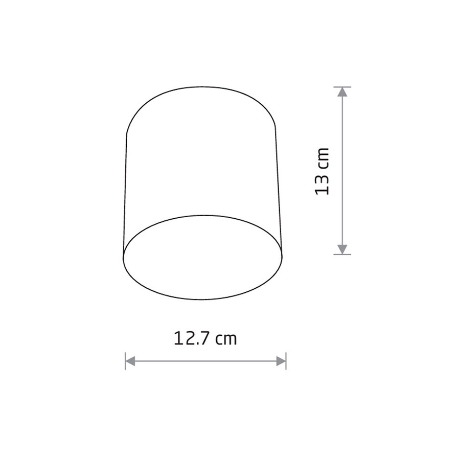 6525 Світильник Nowodvorski POINT PLEXI WHITE M PL