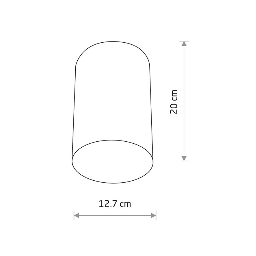6528 Світильник Nowodvorski POINT PLEXI WHITE L PL