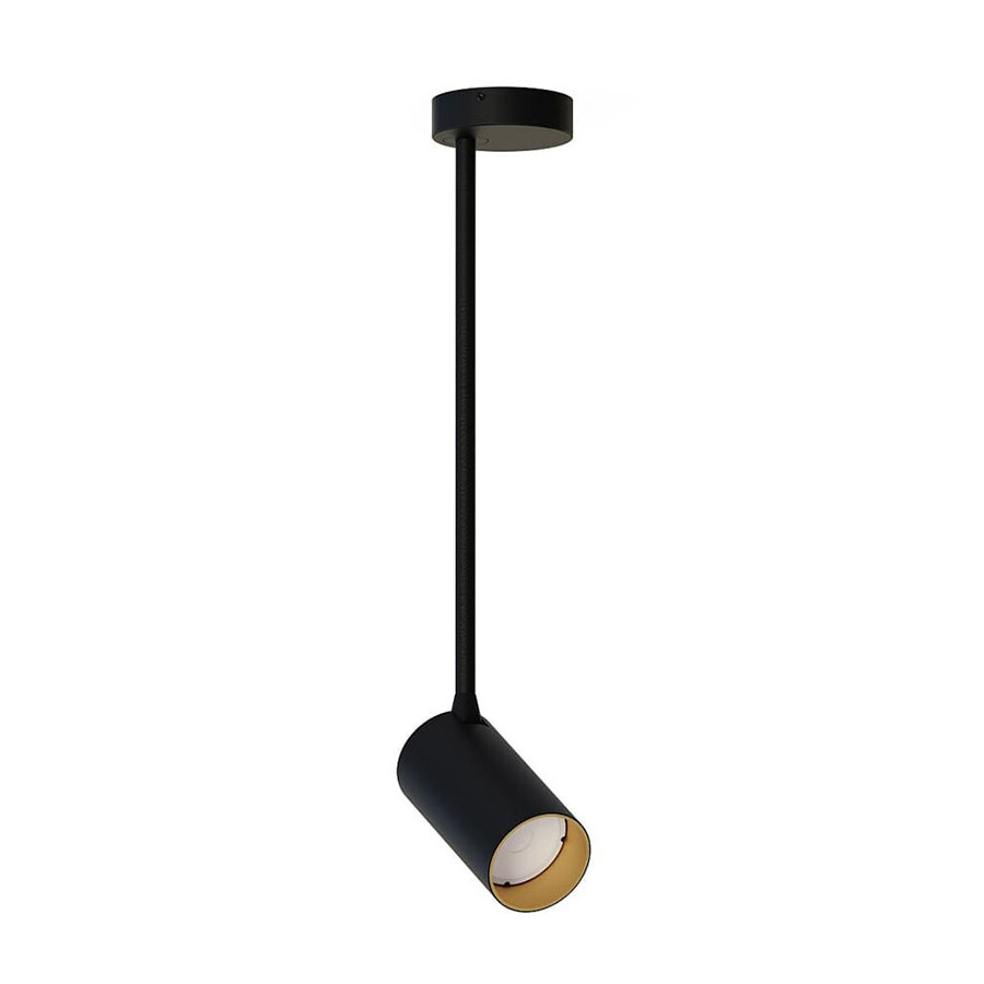 7674 Світильник Nowodvorski MONO LONG M BLACK/GOLD PL