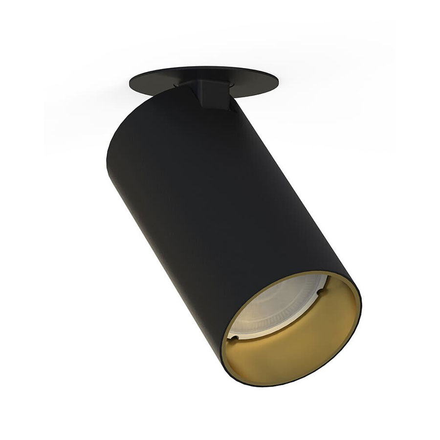 7688 Світильник Nowodvorski MONO SURFACE I BLACK/GOLD PL