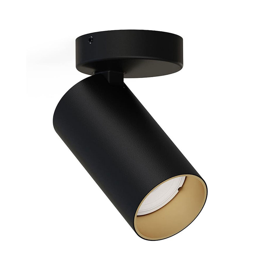 7763 Світильник Nowodvorski MONO I BLACK/GOLD PL