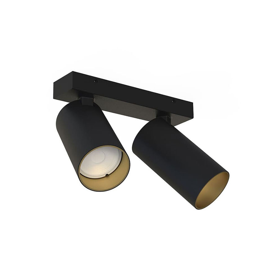 7766 Світильник Nowodvorski MONO II BLACK/GOLD PL