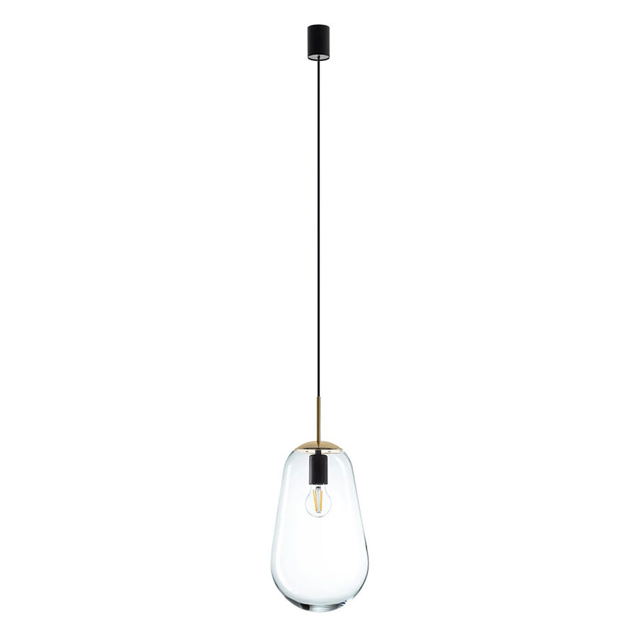 Підвісний світильник, люстра Nowodvorski 8672 Pear M E27 1x25W IP20 прозорий