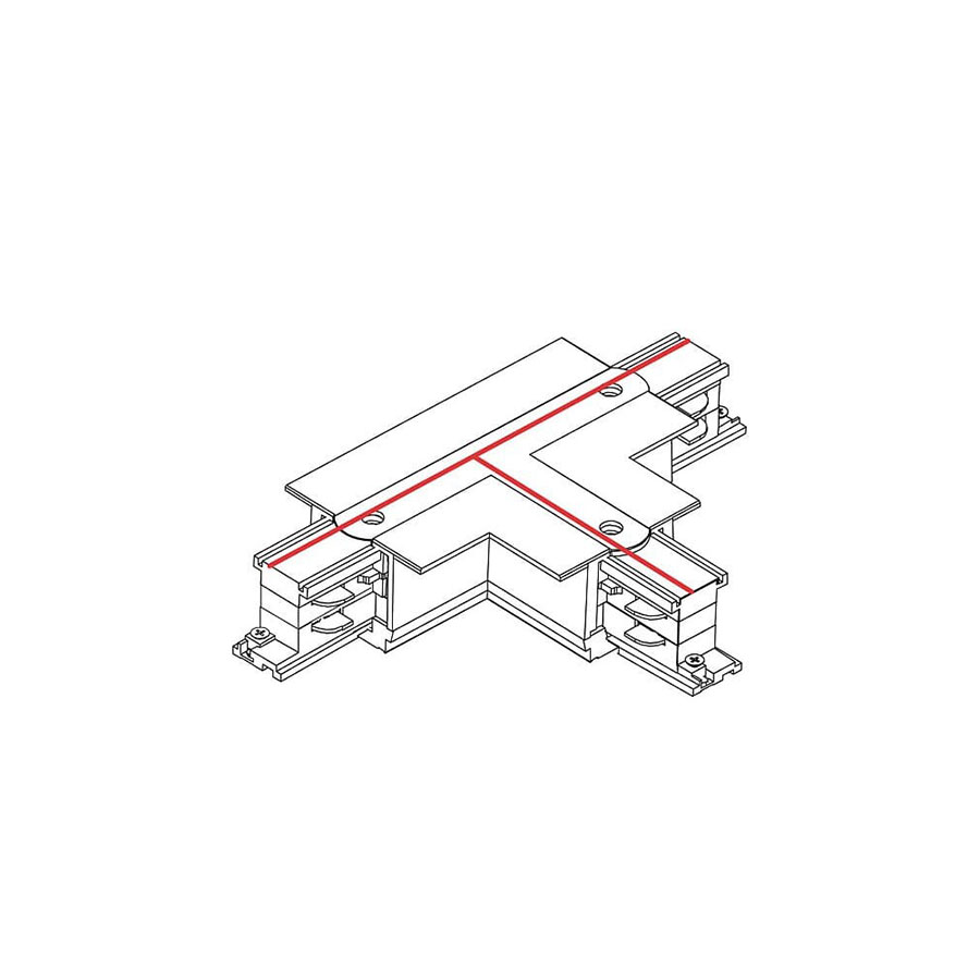 8681 З’єднувач Nowodvorski CTLS RECESSED POWER T CONNECTOR, RIGHT 2 (T-R2) WHITE CN