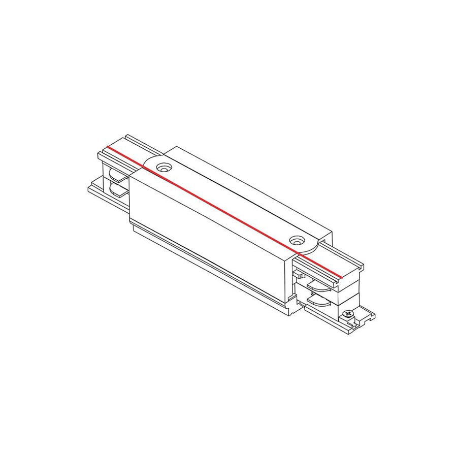 8708 З’єднувач Nowodvorski CTLS POWER STRAIGHT CONNECTOR BLACK CN