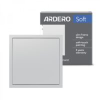 Вимикач 1-клавішний Ardero EV111V-S Soft 10А срібний Рамка Schneider Electric Sedna Design & Elements, 4 пости, PRO, матова сіра глина (SDD393804)