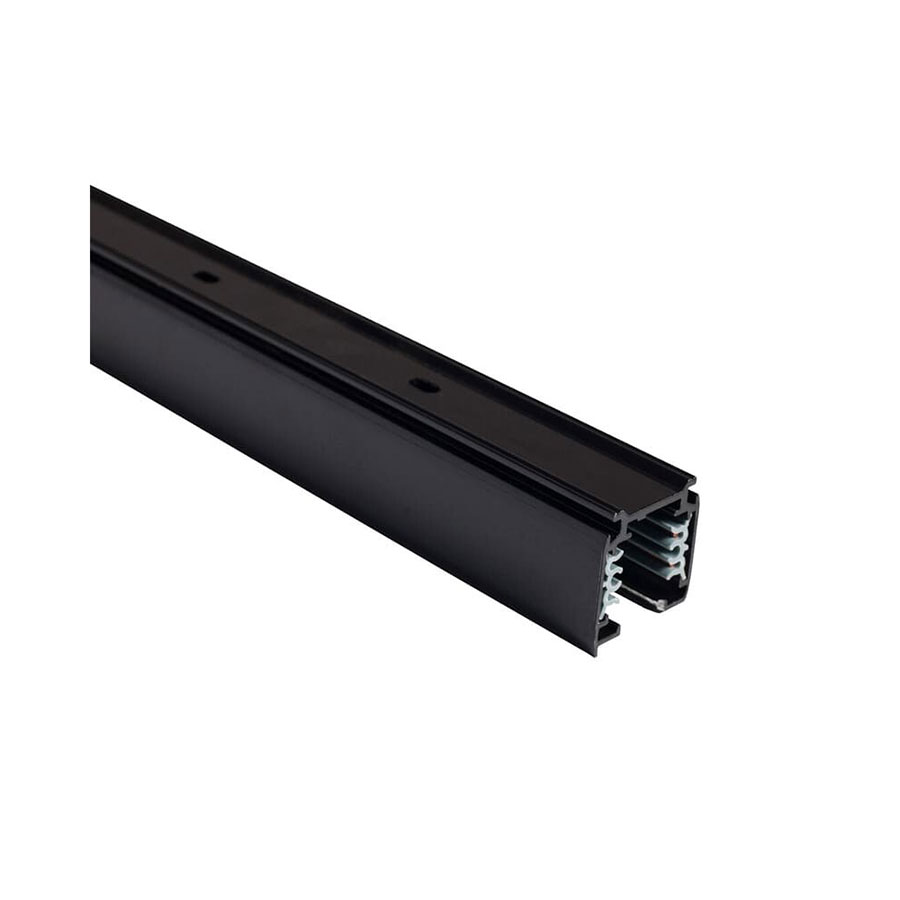 8714 Шинопровід накладний Nowodvorski CTLS TRACK 3 CIRTUIT BLACK 1M CN