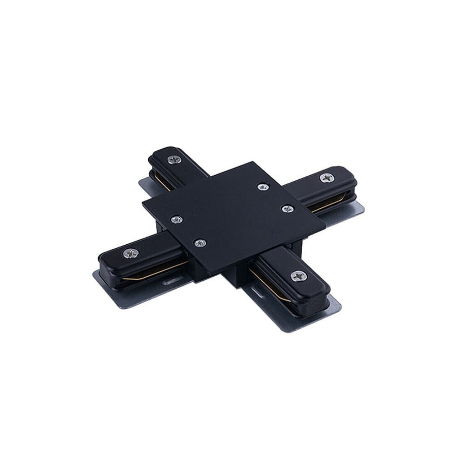 8837 З’єднувач Nowodvorski PROFILE RECESSED X-CONNECTOR BLACK CN