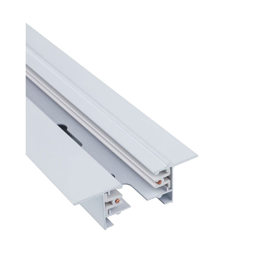 9014 Шинопровід Nowodvorski PROFILE RECESSED TRACK WHITE 2 METERS CN