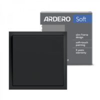 Вимикач 1-клавішний прохідний Ardero EV121-S Soft 10А срібний