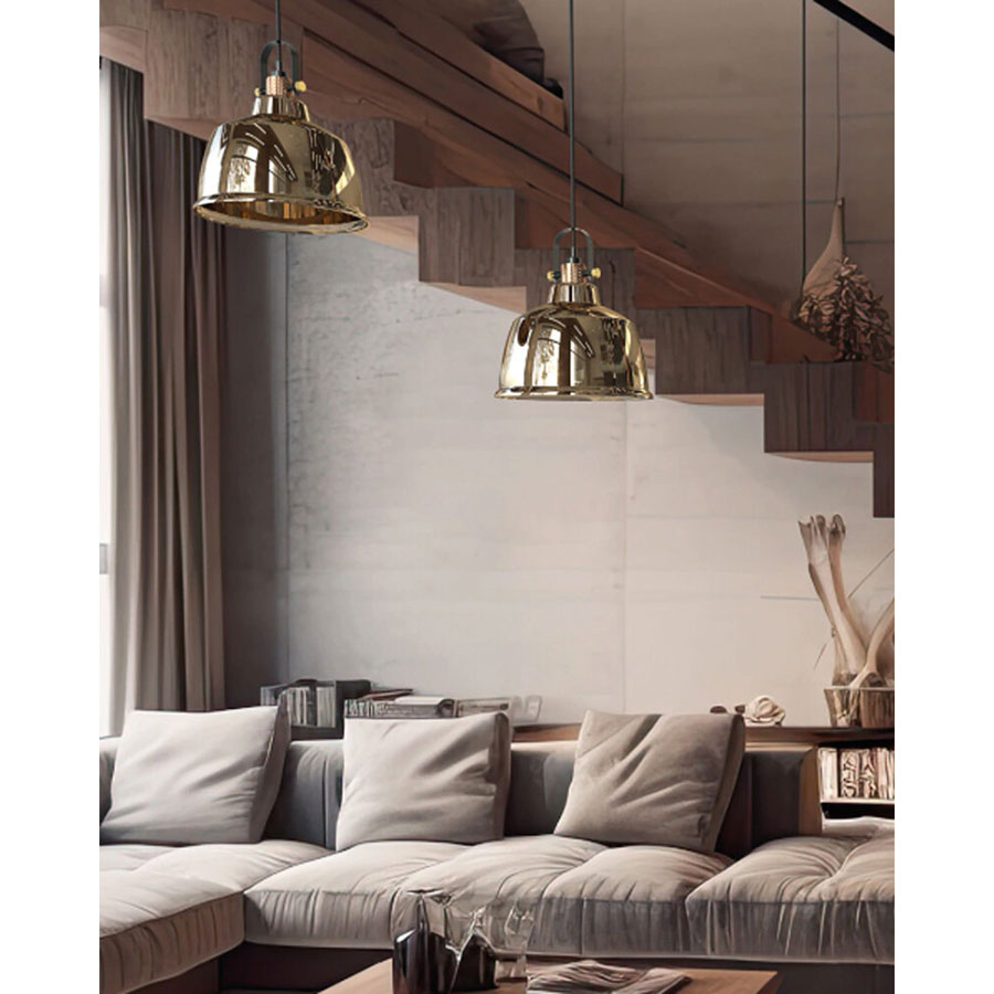 9153 Світильник підвіс Nowodvorski AMALFI GOLD I zwis CN