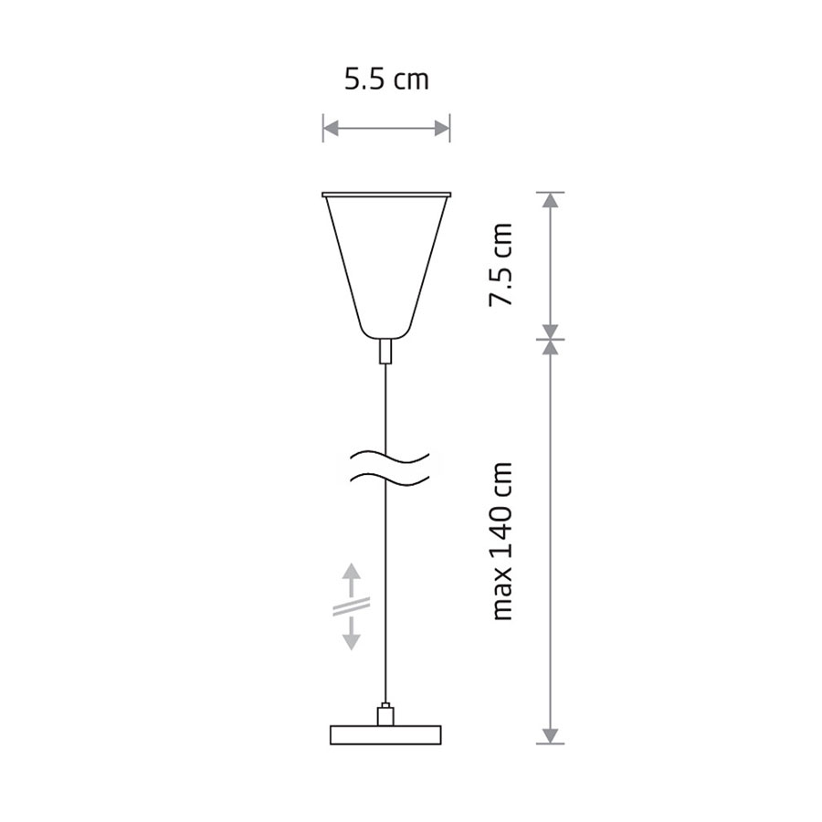 9461 Підвіс Nowodvorski PROFILE SUSPENSION KIT WHITE CN