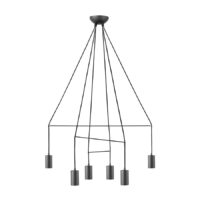 9677 Люстра Nowodvorski IMBRIA BLACK VI PL