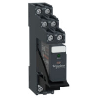 Попередньо зібране електромеханічне реле Harmony RXG з Push-in клемами, 5A, 2CO, з LED, без блокувальної тестової кнопки, 230В змінного струму