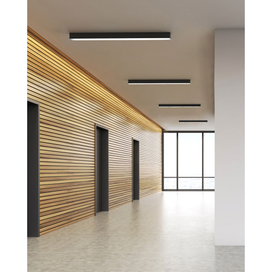 10214 Лінійний світильник Nowodvorski CL OFFICE PRO LED 150, 40W, 4000K BLACK PL