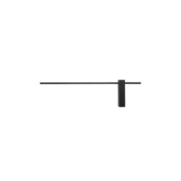 7596 Світильник Nowodvorski STRAIGHT WALL LED BLACK S PL